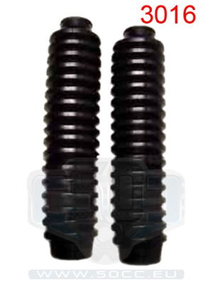 Gummibälg Sats Sats Gilera Eco/Piaggio Svart