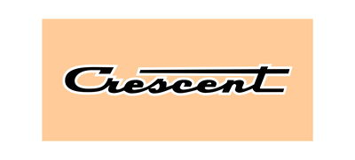 Sticker Crescent woord zwart 61-65