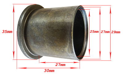 Voorvork Honda Ss50 Geleiderbus Onder