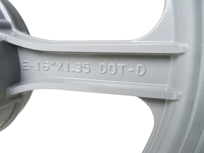 Hjul sats Piaggio Bravo / Ciao / Si /m.fl. 16x1.35 grå