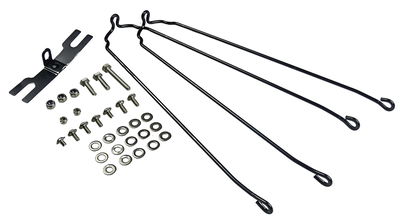 Bevestigingsset voor stalen zwarte scherm 24 inch
