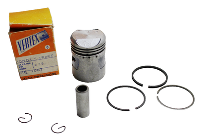 Kolvsats Honda C50/SS50/Monkey/Dax 39mm Vertex