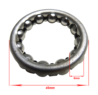 Kullager TI-678 5/16x 12,38, 1 mm