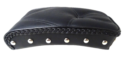 Sockerbit Extra Tunn – med Braid & Spots (Svart Skinnimitation)