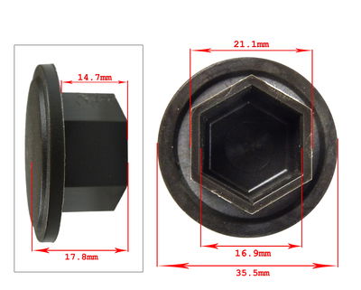 Hjul mutter lock Piaggio Vespa SI 1992 >