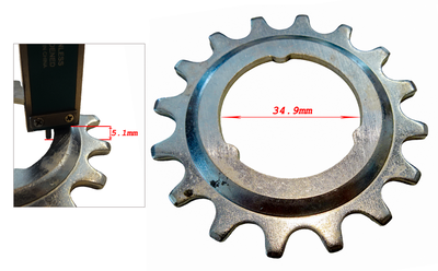Drev till bakhjul 15t Torpedo Sram / Shimano Nexus