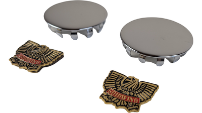 Achterbrug Afdekkappen met GL-embleem - Honda GL1000 1975-1979