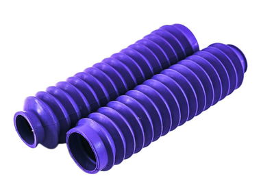 Gummibälgar sats Yamaha DT50MX standardlängd turkish blue