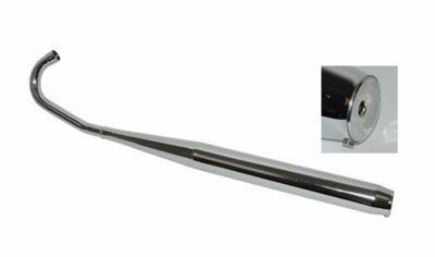 Avgassystem Zundapp 32/32mm dubbelbock