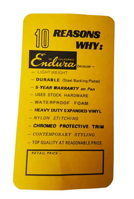 Endura Tourzadel Suzuki GS1000 – Zwart