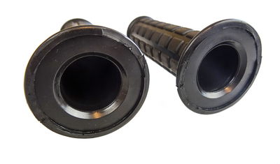 Gummihandtagssats Zundapp/Kreidler 24/24 classic block zwart