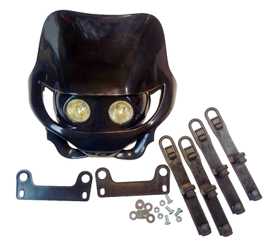 Framljus Kåpa+Lampa Universal Svart