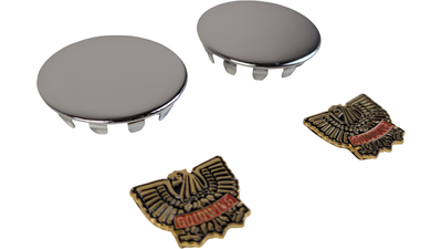 Achterbrug Afdekkappen met GL-embleem - Honda GL1100 1980-1983