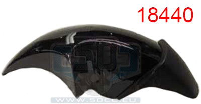 Framskärm Malaguti Fifty Svart