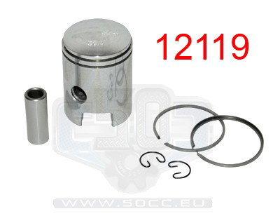 Kolvsats Piaggio 50 38.6MM 10 Pin