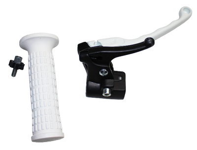 Handel links Vespa Ciao/Gilera Wit Metaal