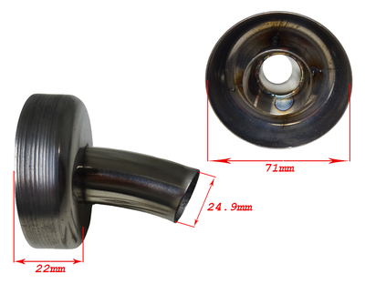 Ljuddämpare lock Lambretta JL