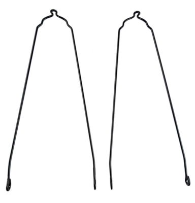 Bevestigingsset voor stalen zwarte scherm 24 inch
