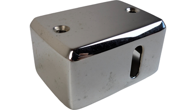 Chromen Remreservoir Cover - Honda 1982 (2-gats)