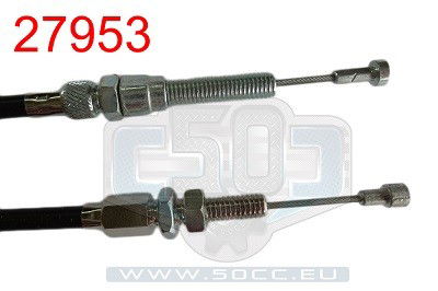 Wire frambroms Zundapp 517 svart