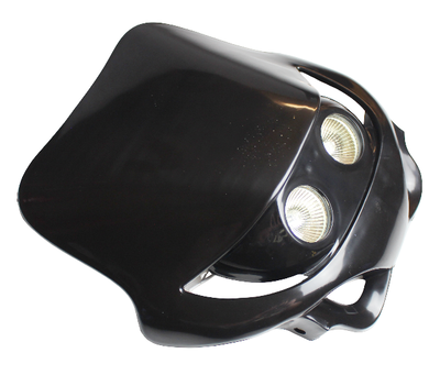 Framljus Kåpa+Lampa Universal Svart