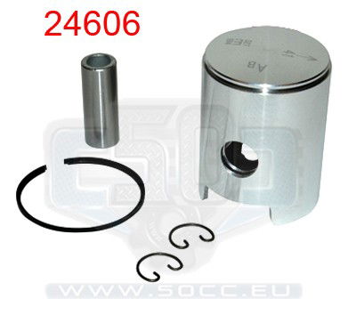Kolvsats Zundapp 50cc A/B L ring Mahle replica
