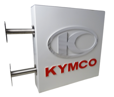 Kymco originaal dealer reklame bak 50x50x12cm