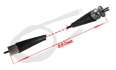 Hastighetsmätarwire Sym Pure 50 Trumbroms