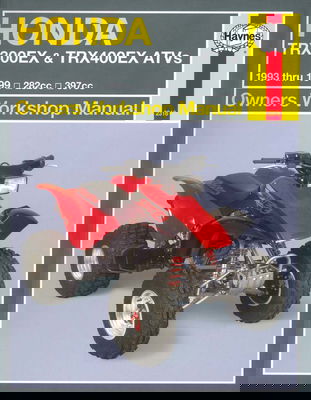 Haynes Honda ATV TRX300/400EX 93–04 – ATV-handbok