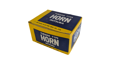 Original Starktonshorn 6V 105 dB – Svart – Mitsuba 70-tal NOS