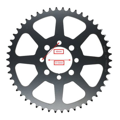 Bakdrev 50t Kawasaki AR50/80/Suzuki AC/AP/K/TS50