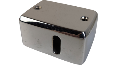 Chromen Remreservoir Cover - Honda 1982 (2-gats)