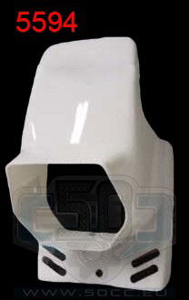 Koplampkap Gilera/Puch Wit