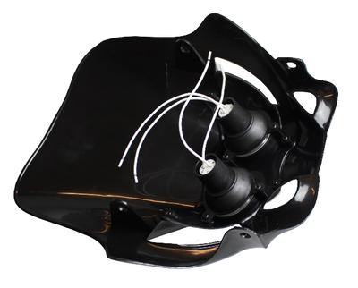 Framljus Kåpa+Lampa Universal Svart