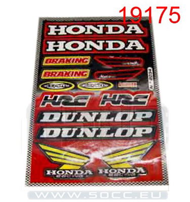 Sticker sponsorkit Honda HRC