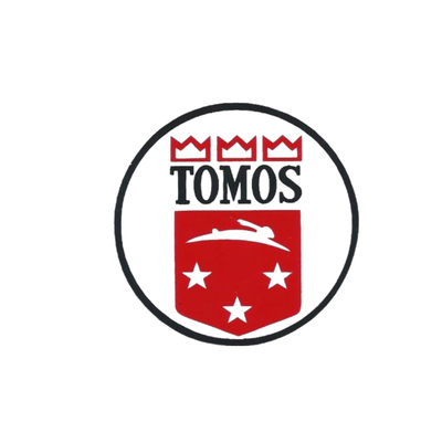 Dekal Tomos bakskärm rund