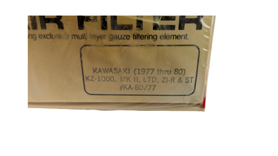 K&N FILTER,KAW Z1000 77-80