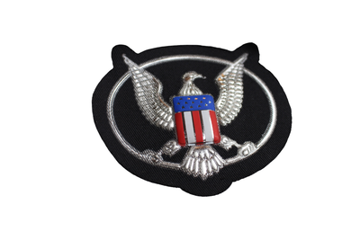 Tygmärke – Amerikansk Örn – 10 × 9 cm