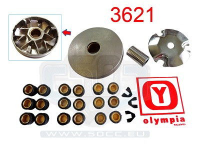 Variator Honda Vision / Peugeot Fox / Rapido Olympia