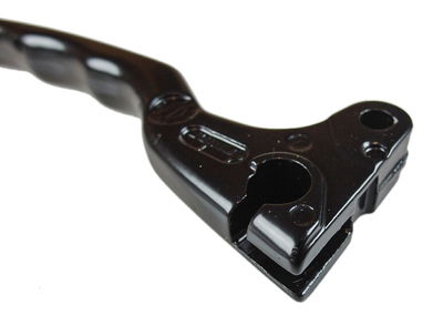 Hevel links Vespa Gilera zwart metaal