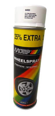 Spray burk vit Motip