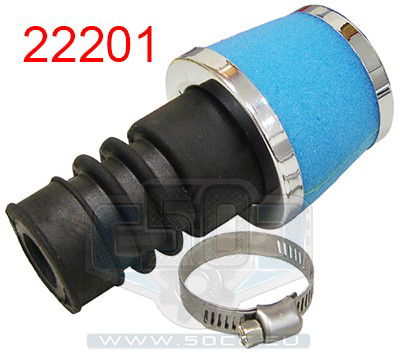 Powerfilter Puch Maxi 12/15 Bing Förgasare Blå