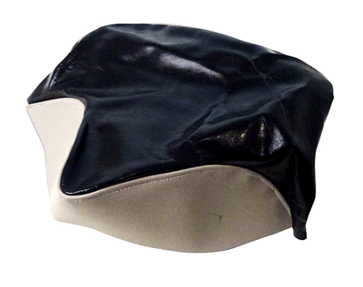 Sadelklädsel Crescent grå/svart – Passar många modeller