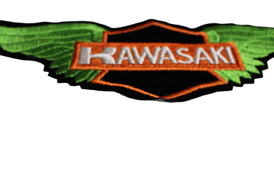 Tygmärke Kawasaki – Vinge – 32 cm