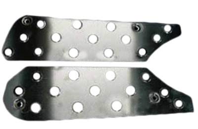 Fotplatta Set Gilera Typhoon/Nrg/Ntt Alu.