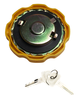 Tanklock Honda MTX gammal modell med lås gul