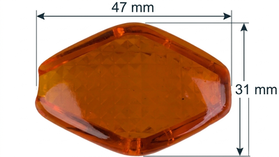 Reservglas (Gult) - Diamond Light