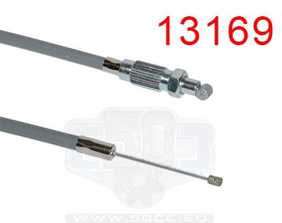 Gaswire Zundapp 517 Ks50 Grå + universal