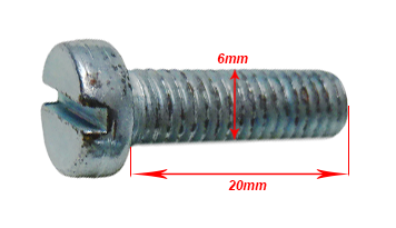 Motor Skruvsats Zundapp 434 Bergsteiger