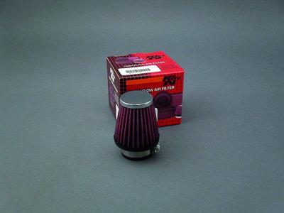 K&N FILTER,KONISKT,43mm,kromat